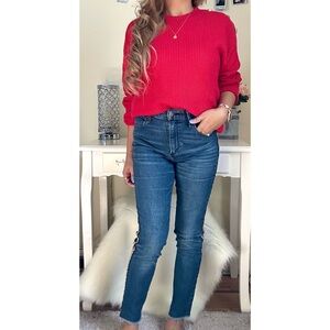 A&F Side Stripe Jeans